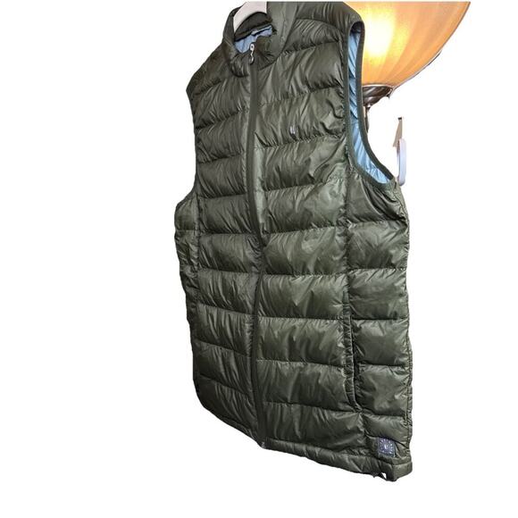 March Madness Edition Linksoul Down Vest In Gray Men's Large EUC - Picture 11 of 15